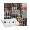 Picture of Pop Punchcard | Sunbrella® 20" x 20" x 3" Outdoor Dining Cushion