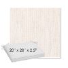 Picture of Poros Eggshell | Sunbrella® 20" x 20" x 3" Outdoor Dining Cushion