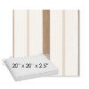 Picture of Revival Sand | Sunbrella® 20" x 20" x 3" Outdoor Dining Cushion