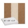 Picture of Rothko Latte | Sunbrella® 20" x 20" x 3" Outdoor Dining Cushion