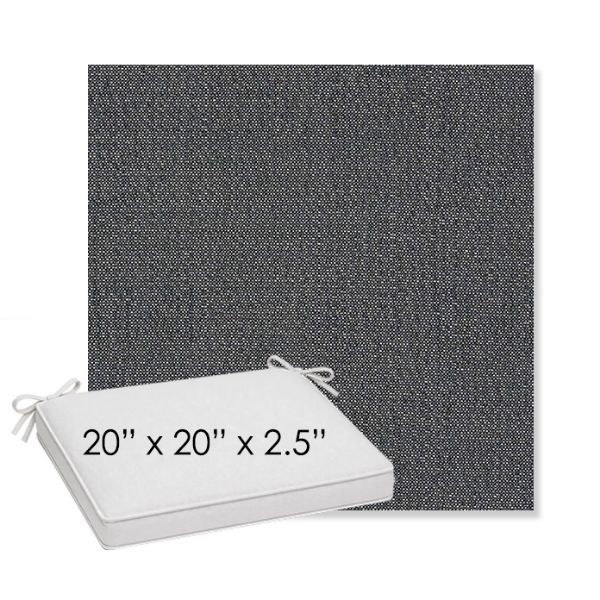 Picture of Savane Tornado | Sunbrella® 20" x 20" x 3" Outdoor Dining Cushion