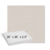 Picture of Shelter White | Sunbrella® 20" x 20" x 3" Outdoor Dining Cushion