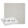 Picture of Ticking Fog | Sunbrella® 20" x 20" x 3" Outdoor Dining Cushion