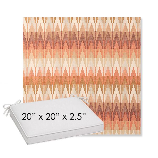 Picture of Valley Desert | Sunbrella® 20" x 20" x 3" Outdoor Dining Cushion