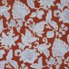Picture of Floral Song Cinnabar | Fabric Sample - Sunbrella©