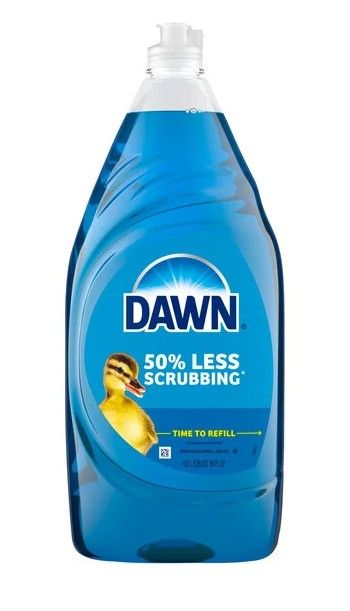 Dawn Dish Soap is a Great Choice to Clean Sunbrella Outdoor Fabric