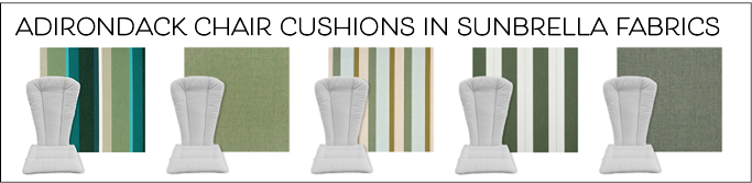 Adirondack Chair Cushions add an upscale element to your better quality Adirondack chairs