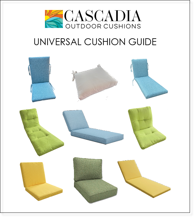 Size Guide to Universal Patio Cushions